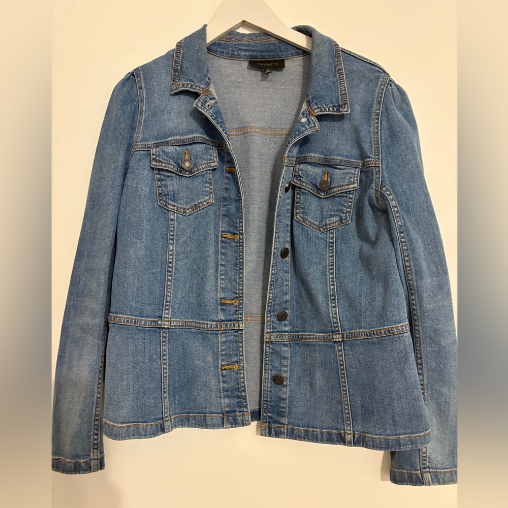 Talbots Blue Denim Jacket